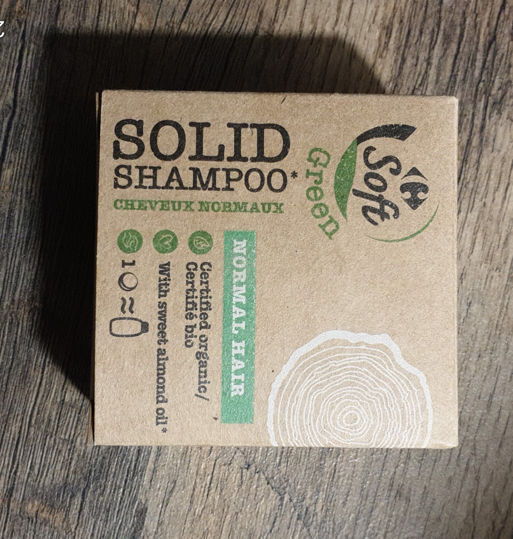 Solid SHAMPOO cheveux normaux - Продукт - fr