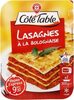 Lasagnes bolognaise surgelées - Tuote