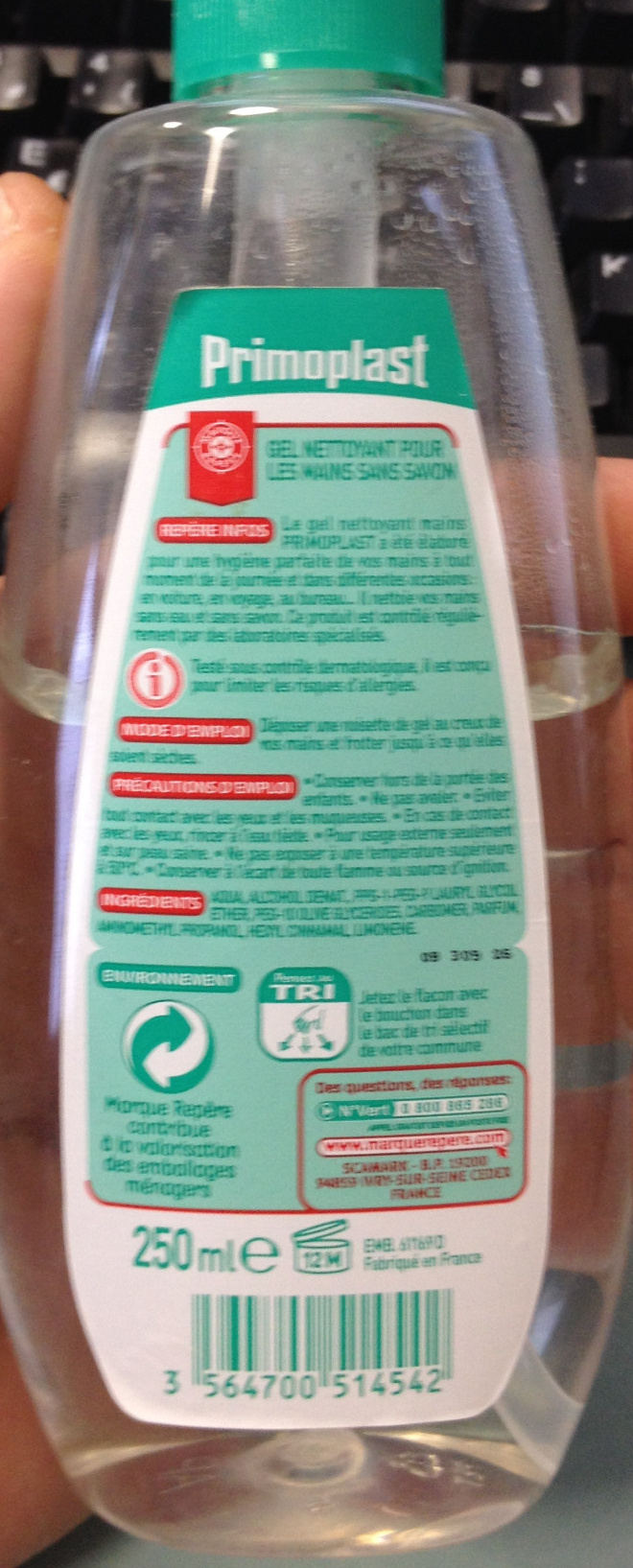 Gel nettoyant pour les mains sans savon - Product - fr