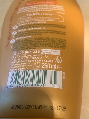 Après shampooing extra doux - Recycling instructions and/or packaging information