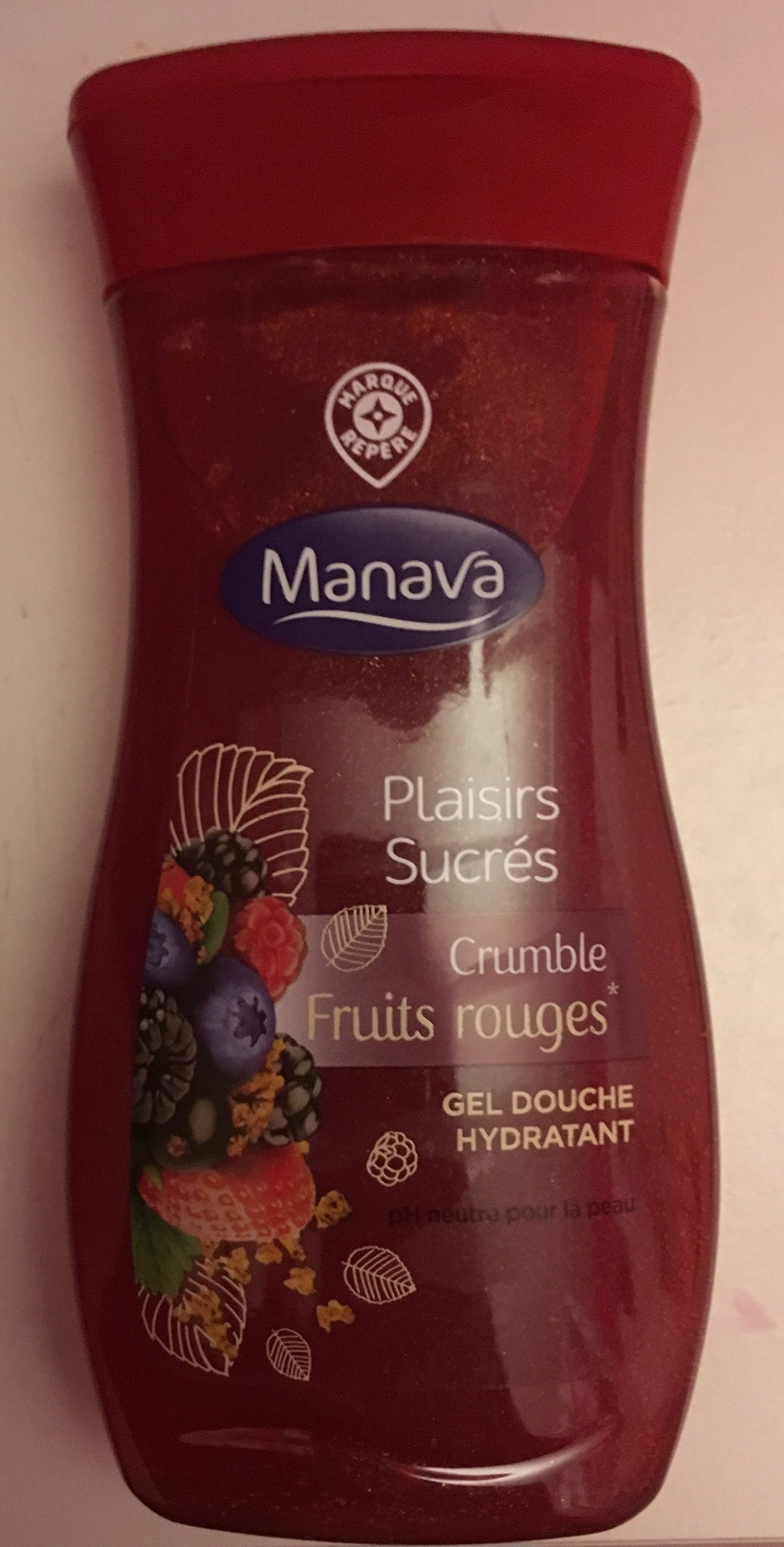 Plaisirs sucrés crumble fruits rouges - Product - fr