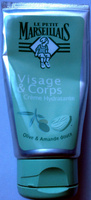 Crème hydratante Visage & corps Olive & Amande douce - Tuote - fr