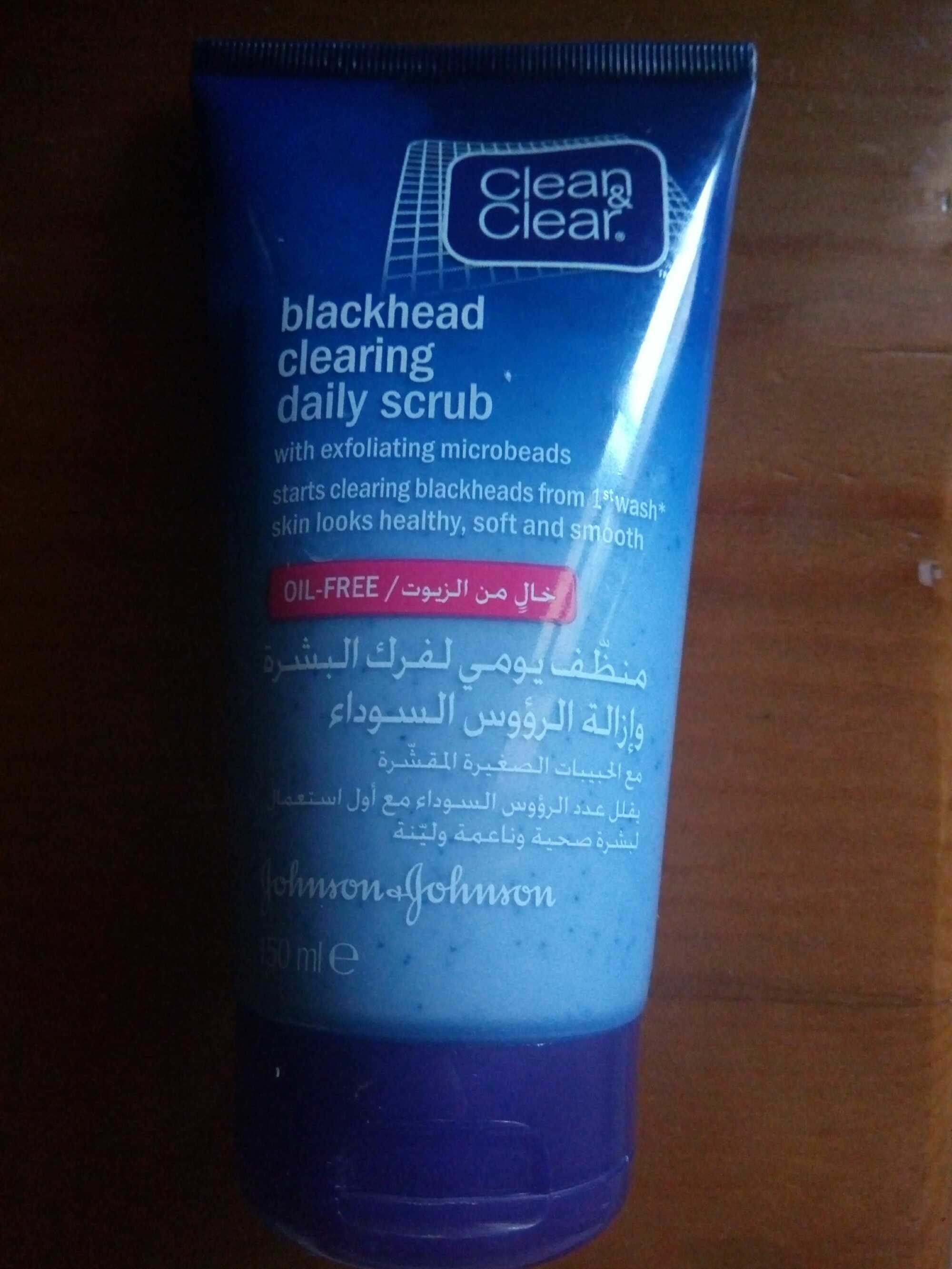 Blackhead clearing daily scrub - Produkt - fr