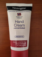 hand cream concentrated - Produit - en