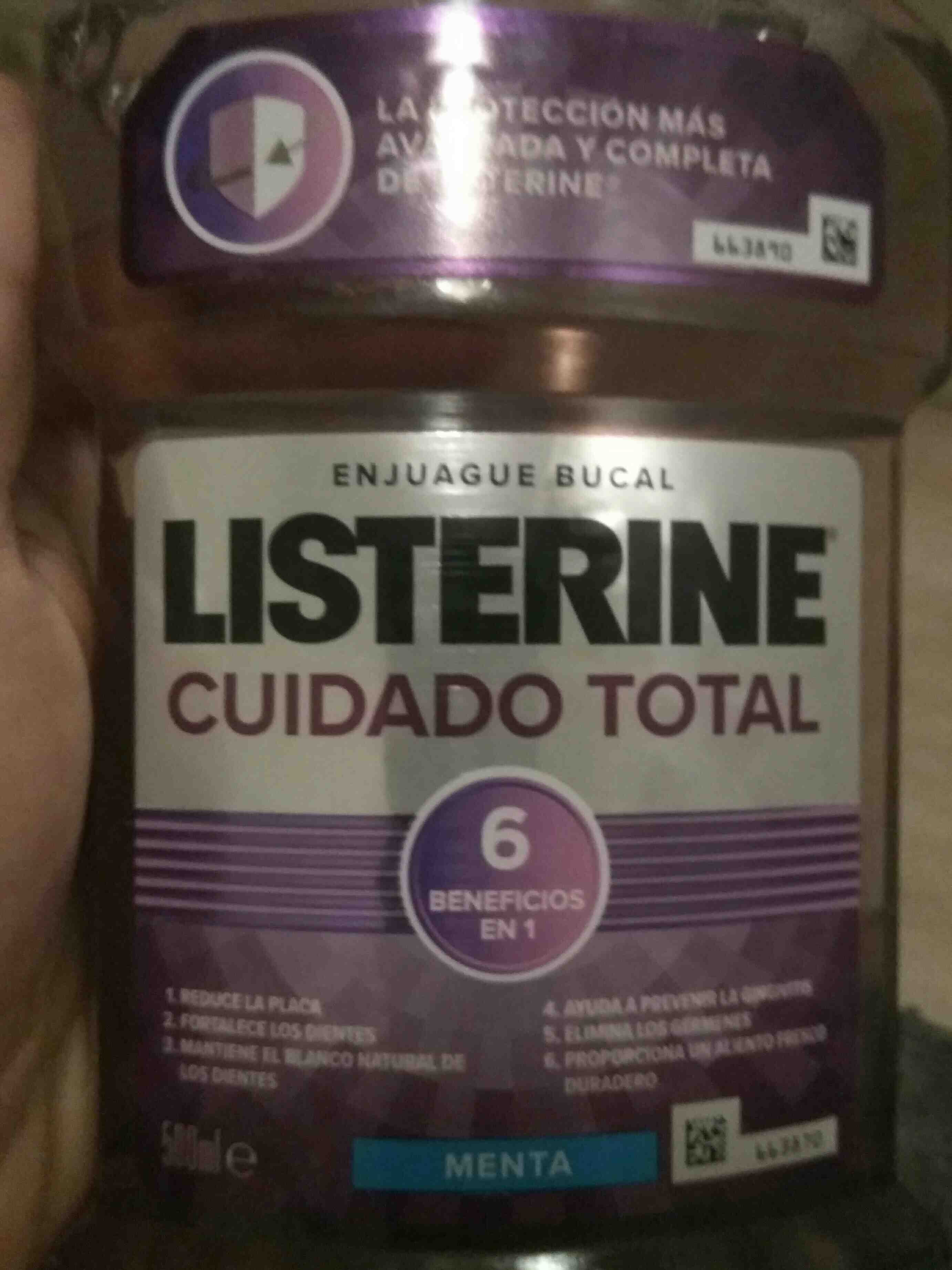 Listerine cuidado total - Ingrédients - en