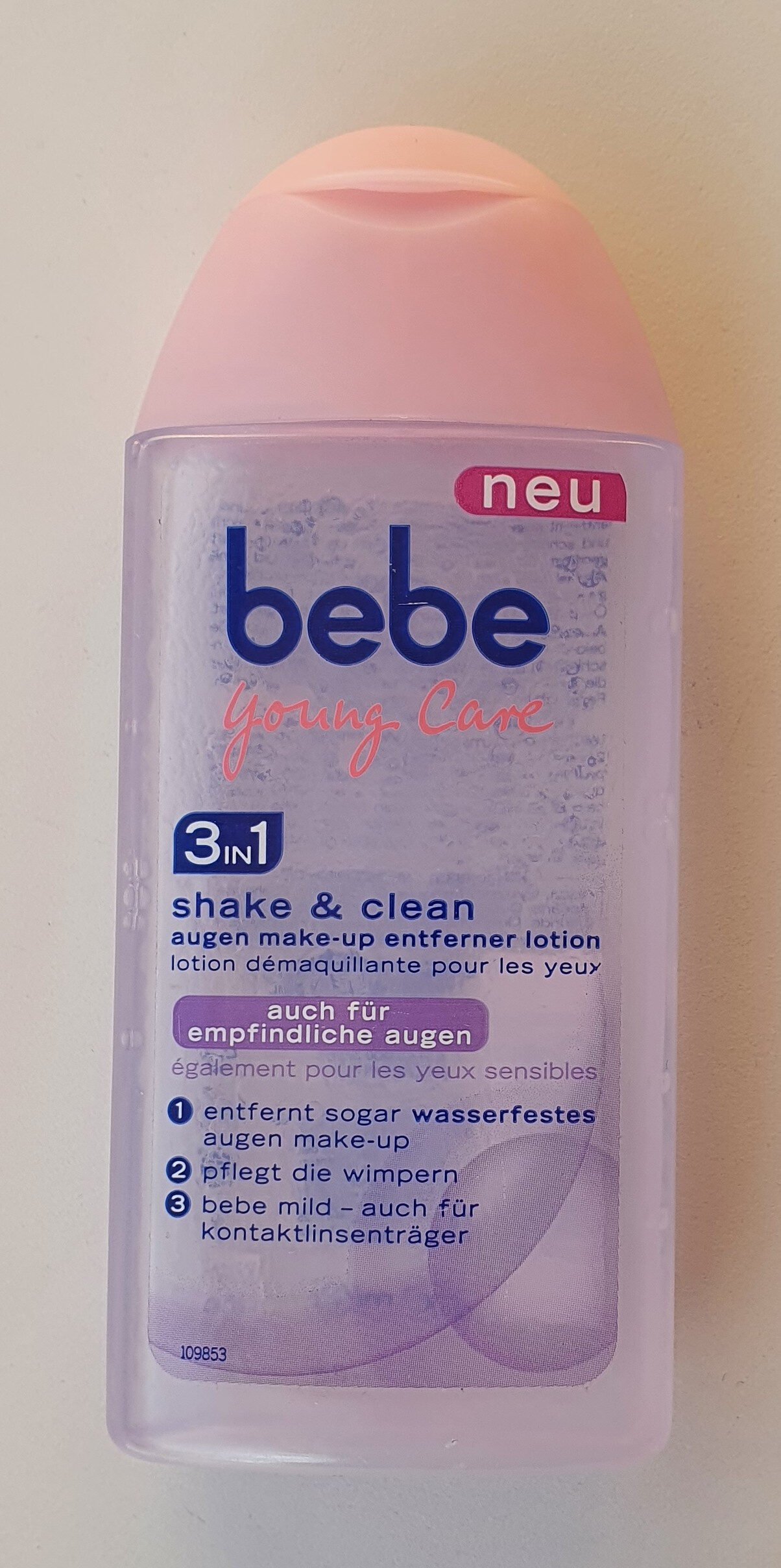 3in1 shake and clean augen make-up entferner lotion - Produkt - de