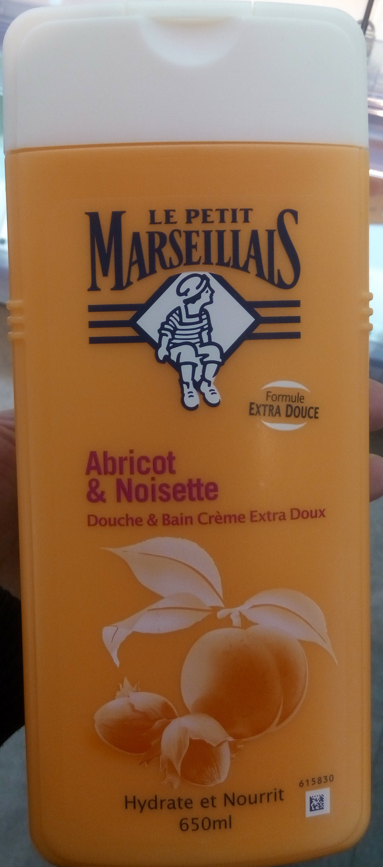 Abricot et noisette douche et bain crème extra doux - Tuote - fr