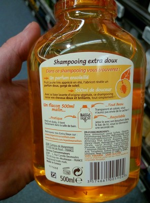Shampooing Abricot extra doux - 1
