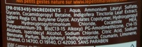 Shampooing Reflets Bruns - Ingredients - fr