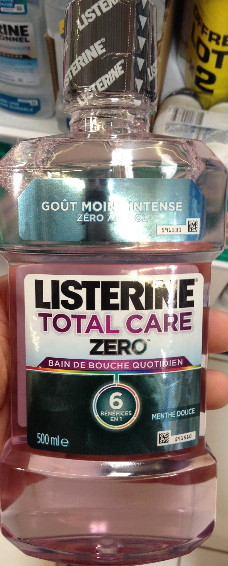 Total Care Zero menthe douce - Produit - fr