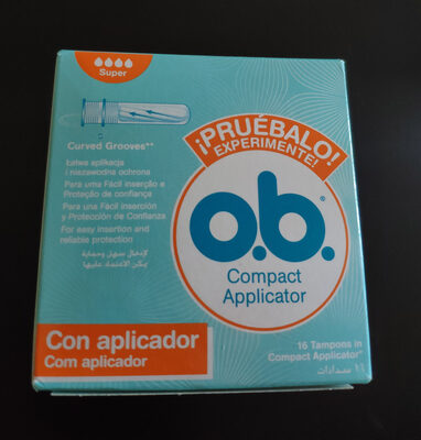 o.b. Compact Applicator - Produit - es