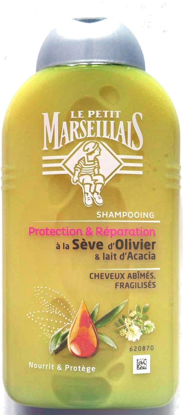 Shampooing Protection & Réparation à la Sève d'Olivier & Lait d'Acacia - Produto - fr