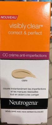 Visibly Clear Correct & Perfect CC Crème Claire - Product