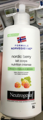 Lait corps nutrition intense Nordic Berry - Product - fr