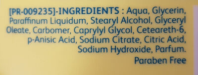 baby extracare lotion - Ingredients - en