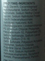 Hydro Boost Aqua Reinigungsgel - Ingredients - de