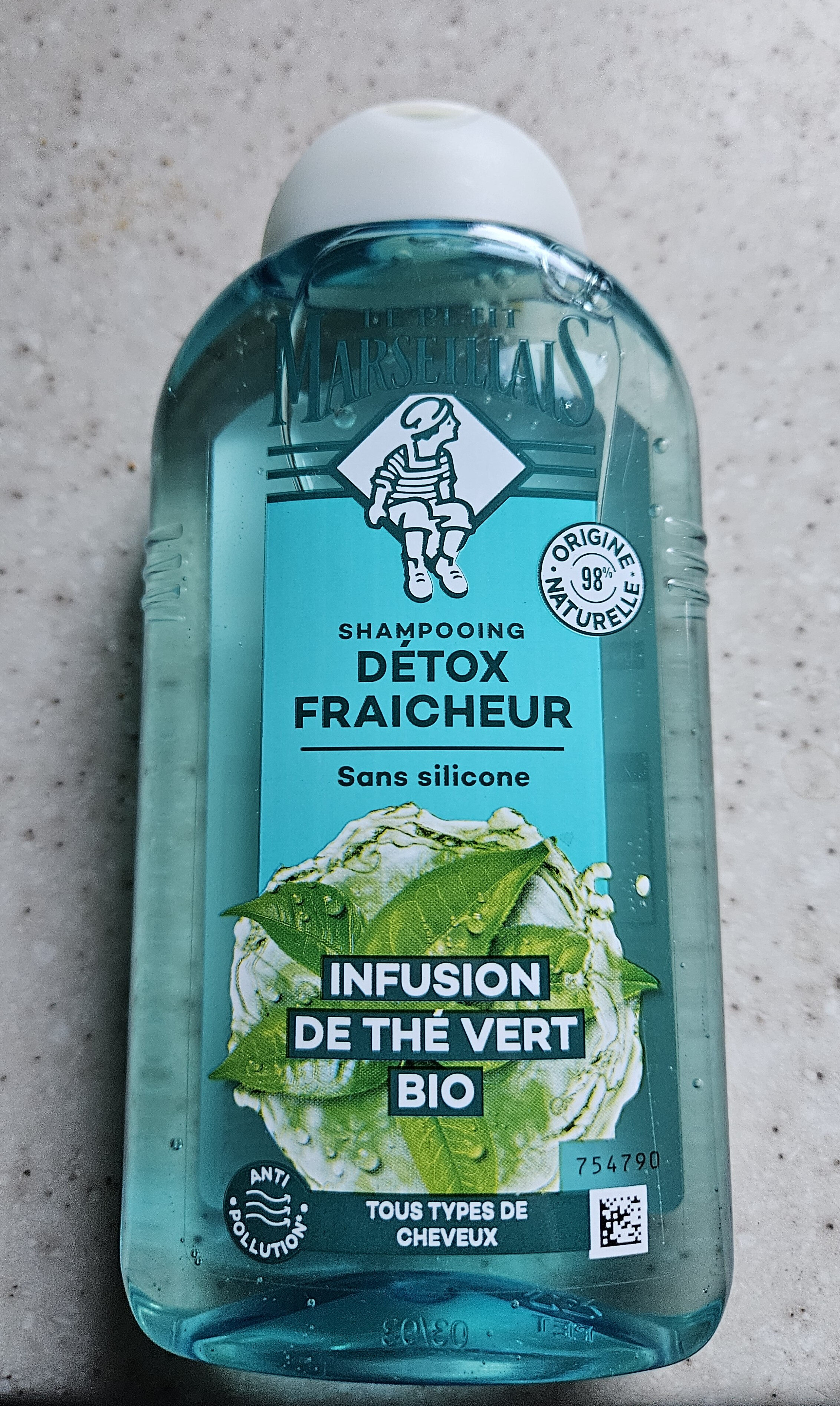 Le Petit Marseillais - Shampoo Detox Freshness, 250ml (8.8oz) - Produit - fr