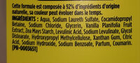 Crème de douche Extra Douce Lait de Vanille Bio - Ingrédients - fr