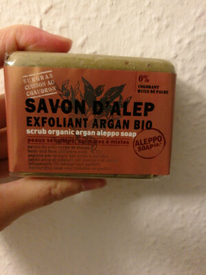savon alep exfoliant argan bio - Product - fr