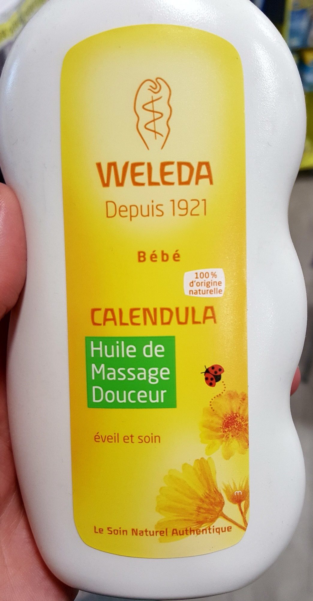 Weleda Bébé Calendula - Huile de Massage Douceur - Produit - fr