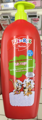 Rik & Rok douche shampoing et bain moussant fruits rouges - 2
