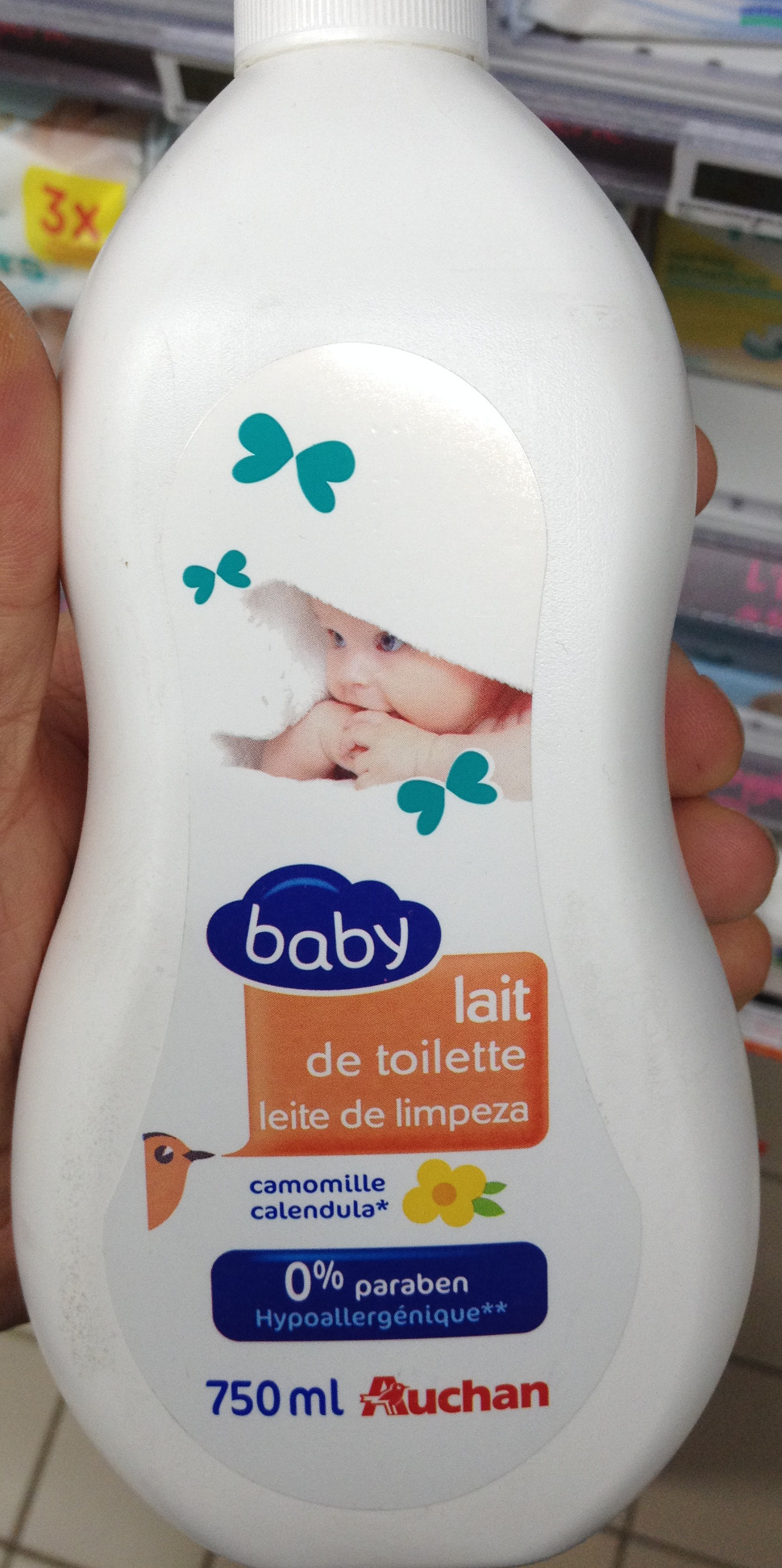 Lait de toilette baby camomille - Product - fr