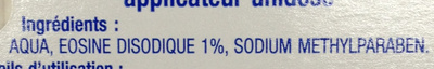 Éosine 1% applicateur unidose - Ingredientes - fr