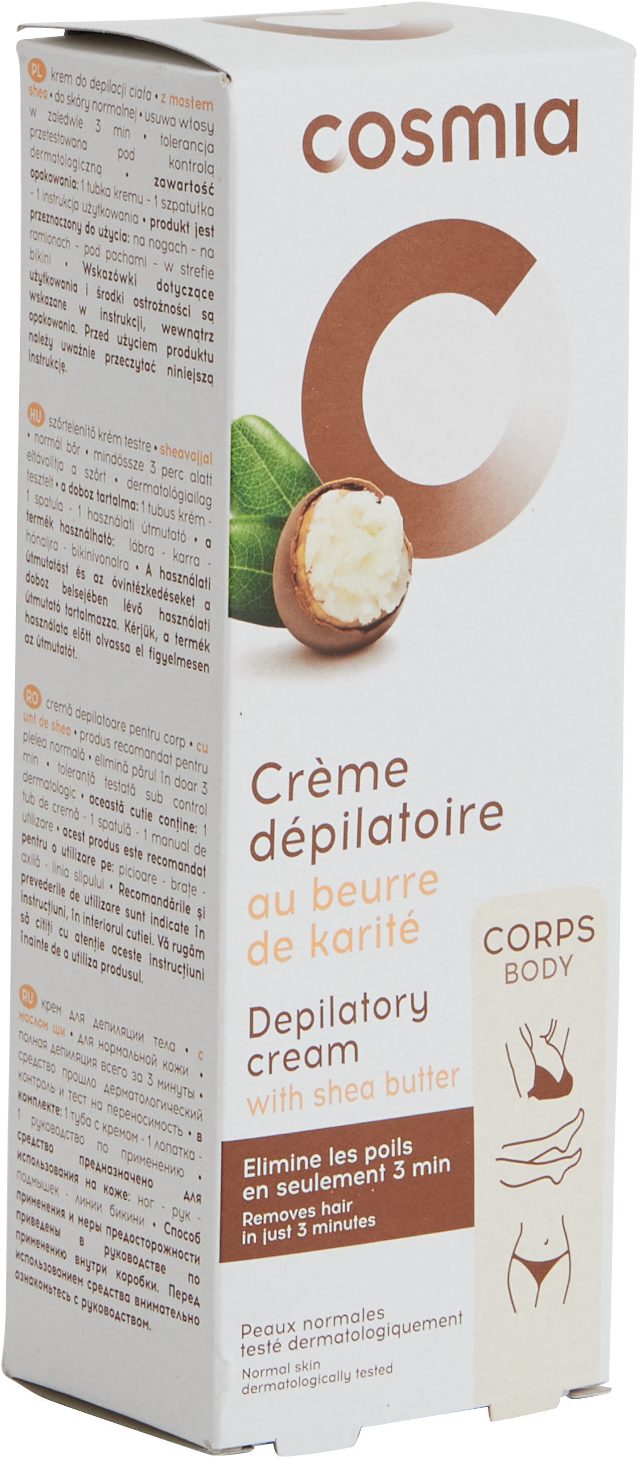 Crème dépilatoire au beurre de karité - 製品 - fr