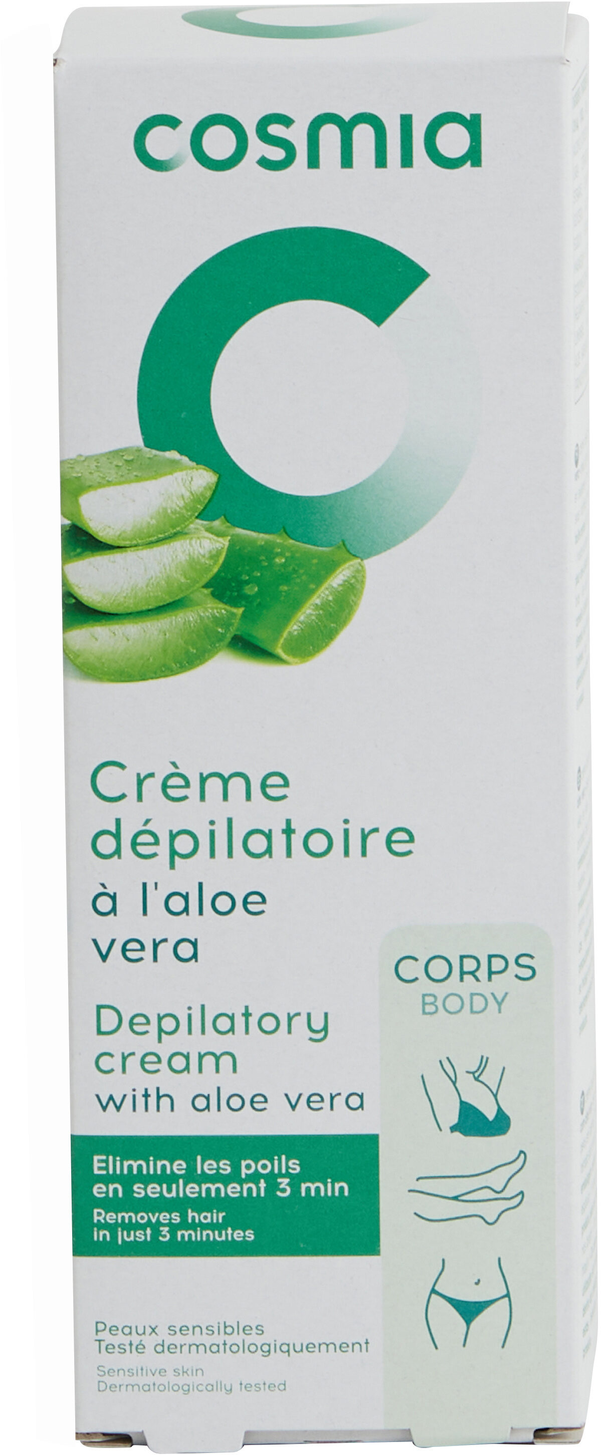 Crème dépilatoire à l'aloe vera - उत्पाद - fr