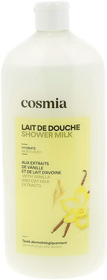 Cosmia lait de douche vanille et lait d' avoine 750 ml - Tuote