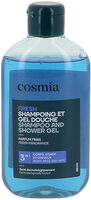 Cosmia homme shampoing et gel douche - fresh 3en1 - 250ml - Produit - fr