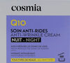 Cosmia creme nuit - anti ride - q10 - acid hyaluronic - 50ml - Product