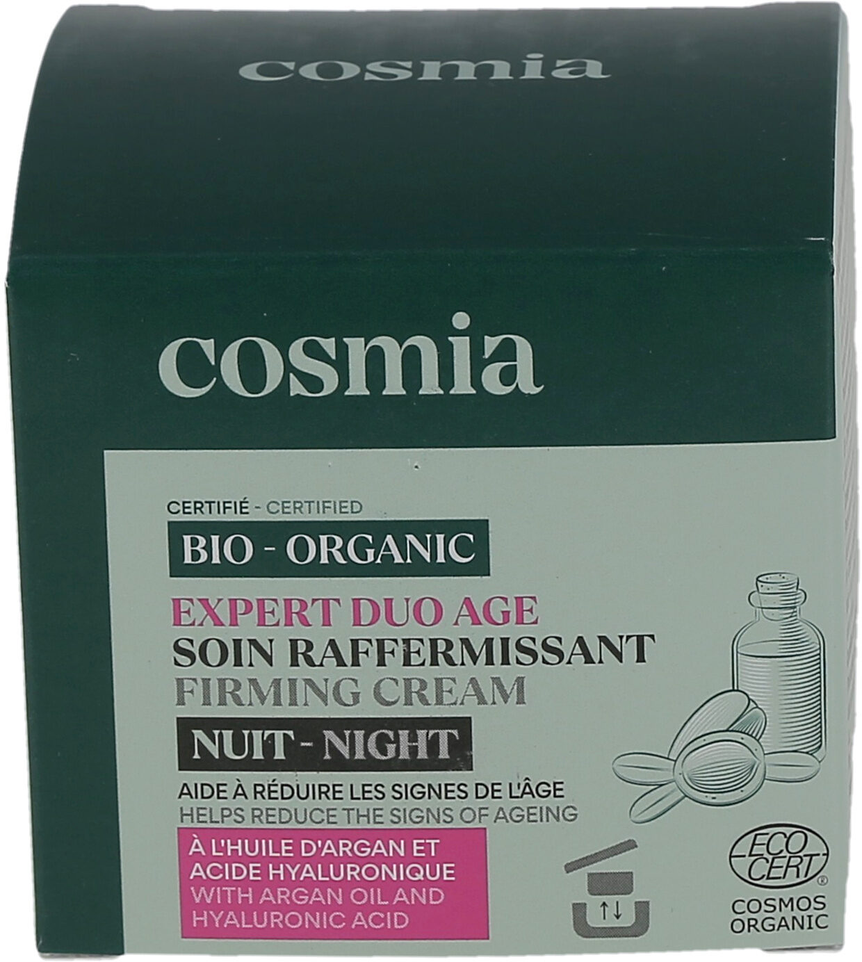 Cosmia cosmos expert duoage nuit creme anti age 50ml - Produit - fr