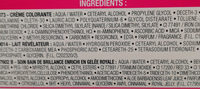 Casting crème gloos - Ingredients - fr