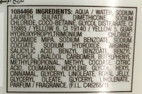 Elvive Re-Nutrition Nourishing Shampoo - Ingredients - en