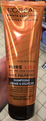 Pure Liss Système soin lissant Shampooing lissage & discipline - Product - fr