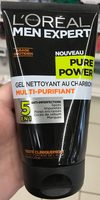 Gel nettoyant au charbon multi-purifiant Pure Power 5 en 1 - Продукт - fr