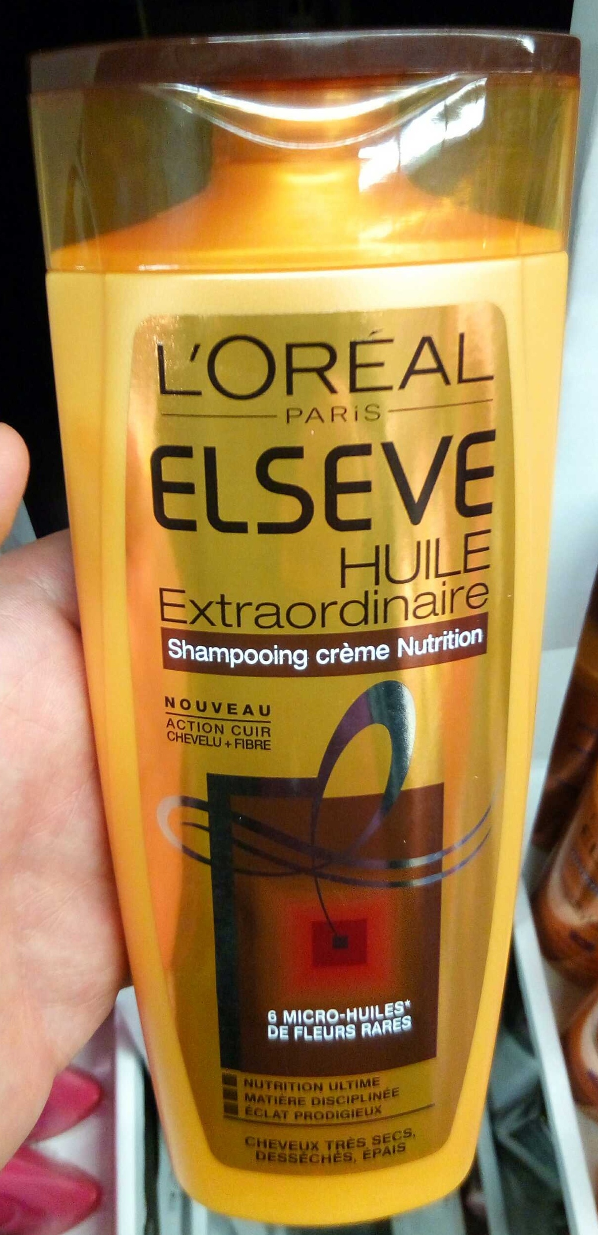 Elseve Huile Extraordinaire Shampooing crème nutrition - Product - fr