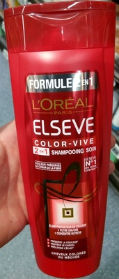 Formule 2 en 1 Elseve Color-Vive Shampooing soin - Product - fr