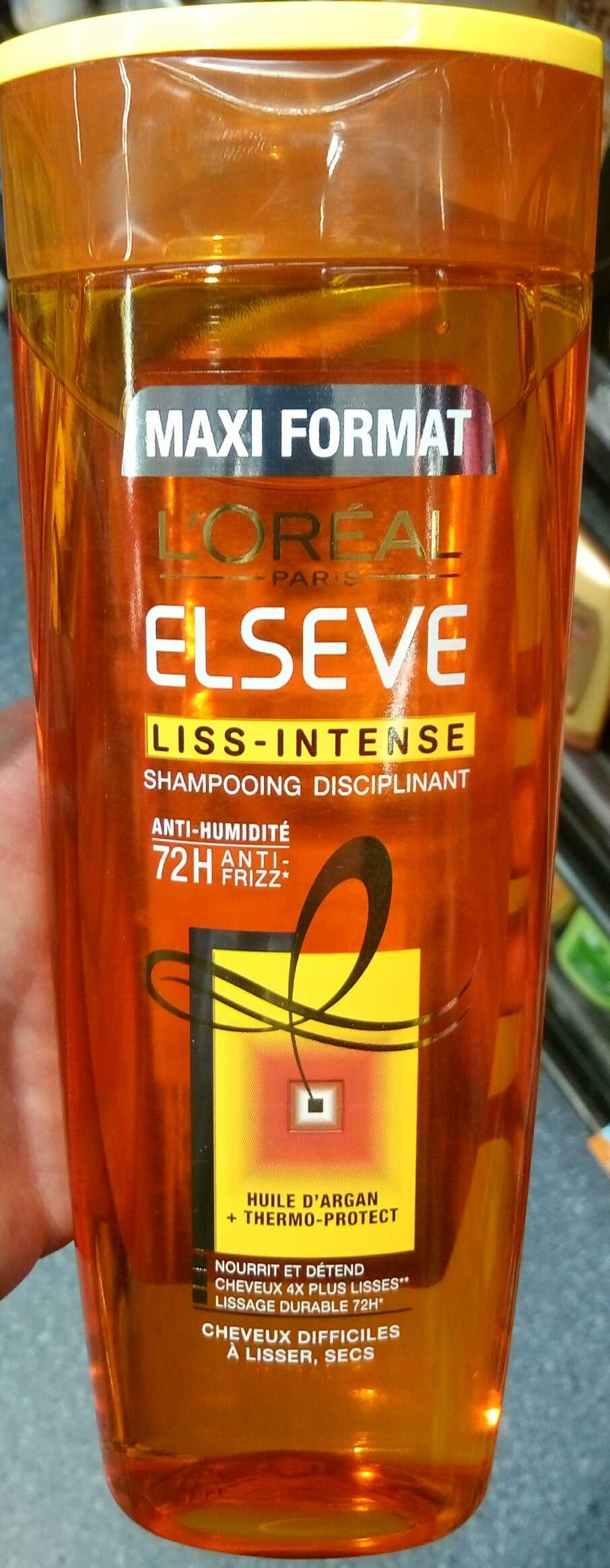 Elseve Liss-Intense Shampooing disciplinant (Maxi format) - Product - fr