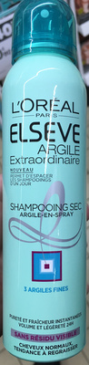 Elseve Argile Extraordinaire Shampooing sec argile en spray - Product