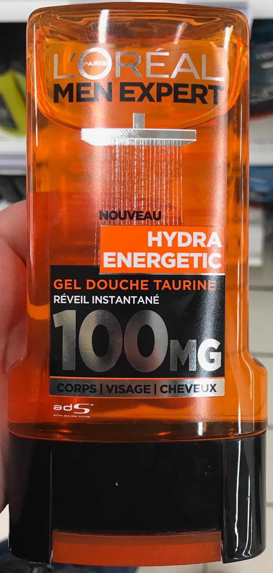 Hydra Energetic Gel douche Taurine 100mg - Product - fr