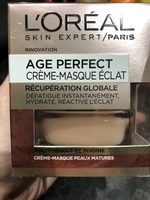 Age perfect crème-masque éclat - نتاج - fr