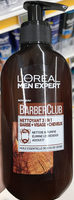 BarberClub Nettoyant 3 en 1 Barbe + Visage + Cheveux - Produto - fr