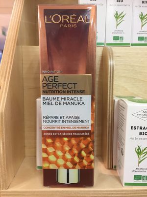 Âge perfect nutrition intense baume miracle miel de manuka - Product - fr