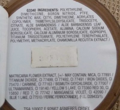 Pure Sun Mineral Bronze Shimmer Powder 02 Soleil Hâlé - Ingredients