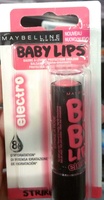 Baby Lips Electro Strike a Rose - Produto - fr