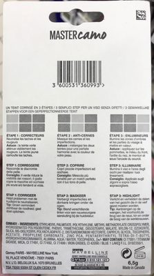 MasterCamo Kit correcteur teint - 1