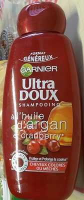 Ultra Doux Shampooing à l'huile d'argan et cranberry (format généreux) - Product - fr
