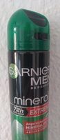 Garnier Men Deodorant mineral - Produto - de